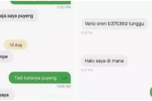 11 Chat absurd dari driver ojol ini kocak banget, doain aja dapat orderan banyak deh