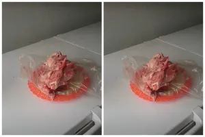 Tanpa direndam air, ini trik mencairkan daging sapi beku pakai 1 alat sederhana