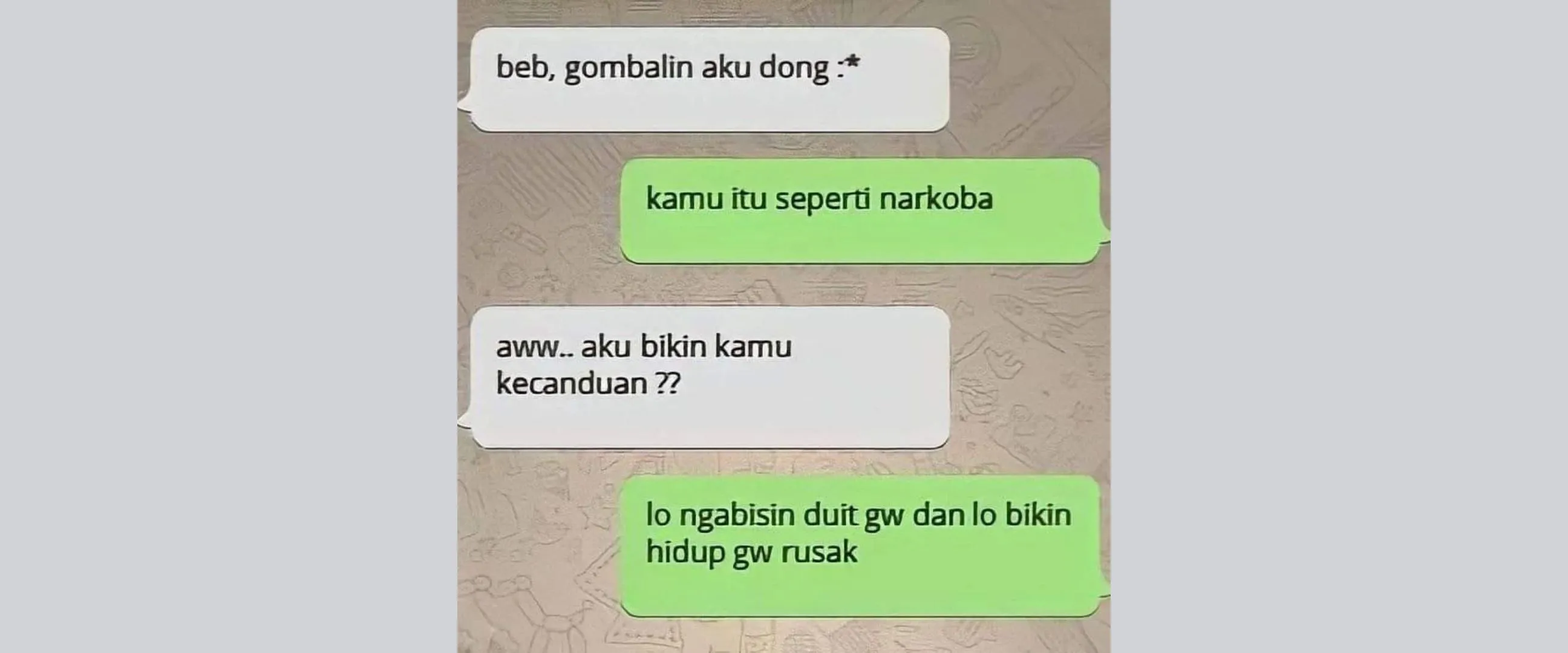 11 Gombalan lucu waktu chattingan sama pacar ini jangan ditiru, bisa bikin putus