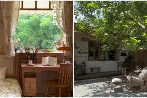 9 Rumah kayu terkesan sumpek ini ternyata interiornya terlalu estetik, banyak spot Instagramable