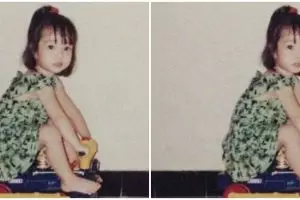 Bocah berponi ini kecilnya kerja ngamen bareng badut, kini terkenal jadi artis dan juragan skincare