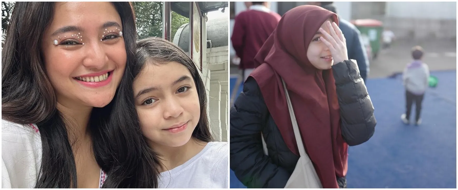Beranjak remaja makin santun, intip 9 potret Sienna anak Marshanda dan Ben Kasyafani tampil berhijab