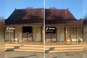 9 Potret rumah limasan di tengah desa ini old but gold, bikin rindu kampung halaman