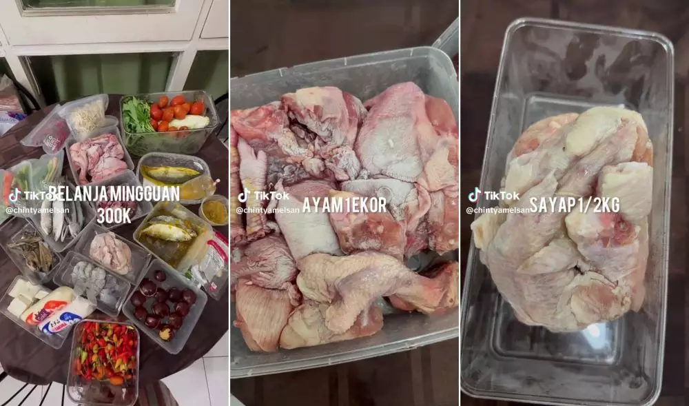 belanja bulanan frugal living © TikTok