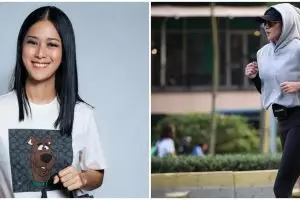 Momen 9 seleb cantik naik moge ini penampilannya gahar abis, Dina Zeilda touring sampai Mekkah