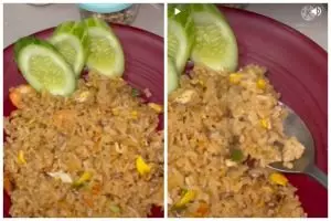 Trik menyulap nasi pulen jadi pera hanya dalam 10 menit, cocok untuk bahan nasi goreng