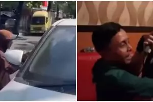 Viral pria siang ngemis di jalanan, malamnya malah 'pesta' bareng LC karaoke