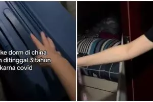 Ditinggal 3 tahun karena pandemi, penampakan asrama mahasiswa Indonesia di China ini bikin syok