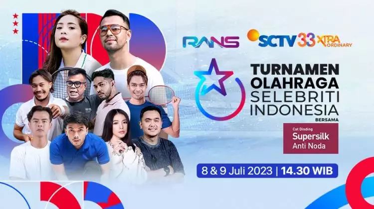 Tayang di Vidio, Turnamen Olahraga Selebriti Indonesia Hadirkan Pertandingan Onad vs Mulyadi