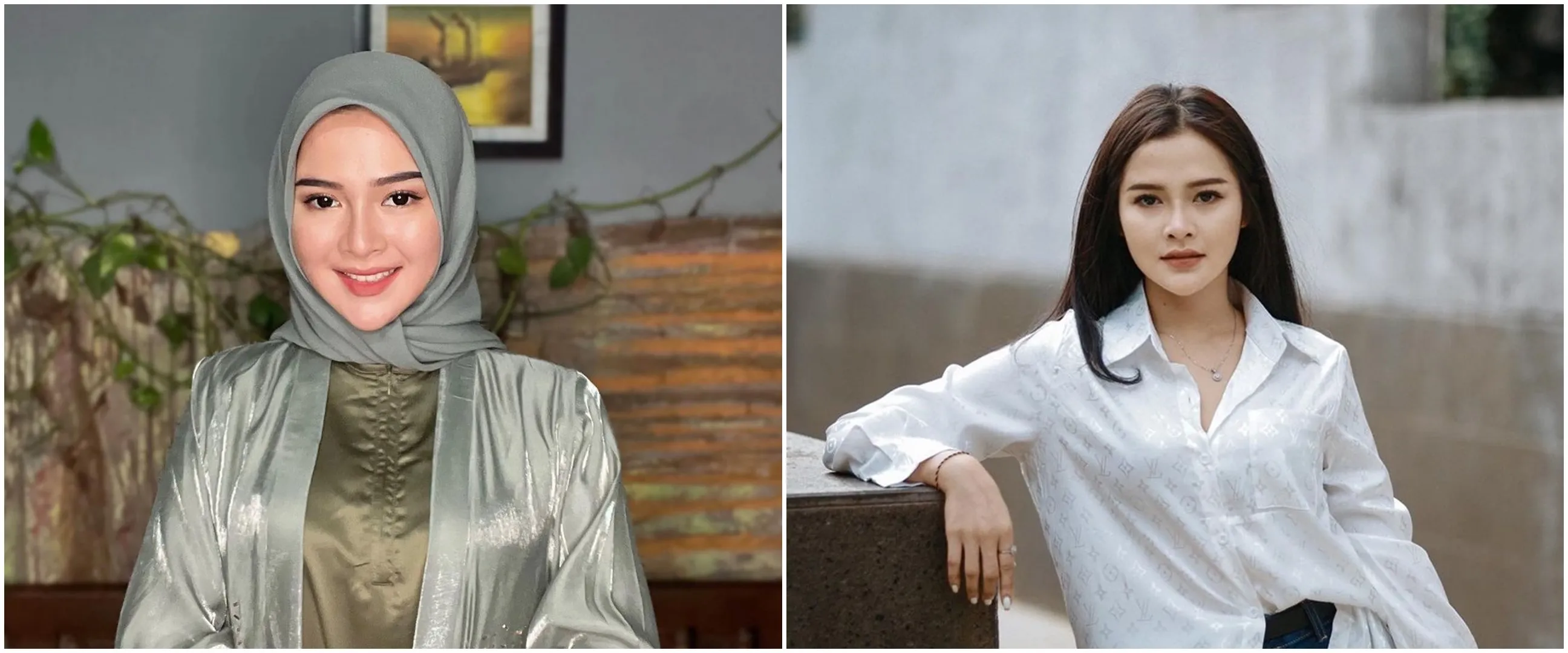 Biasa tampil full makeup, 9 potret natural Bella Bonita istri Denny Caknan ini pesonanya tak pudar