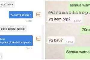 11 Chat lucu pembeli di online shop ini bawel banget, susah dipahami pula