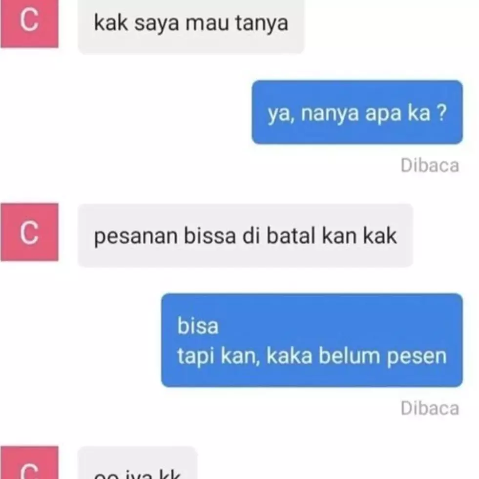 11 Chat lucu pembeli di online shop ini bawel banget, susah dipahami pula