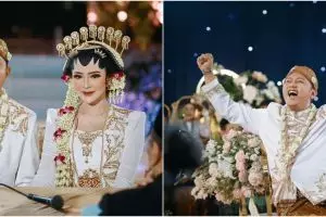 Momen Denny Caknan lakukan aksi selebrasi usai ucap ijab kabul tuai kritikan, disebut tak pantas