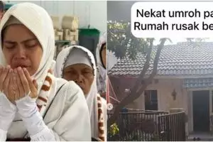 Berkah umrah, wanita ini nekat ibadah ke Mekkah meski rumah rusak selang setahun punya hunian mewah