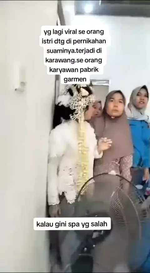 Kisah wanita pergok suami nikah lagi © TikTok