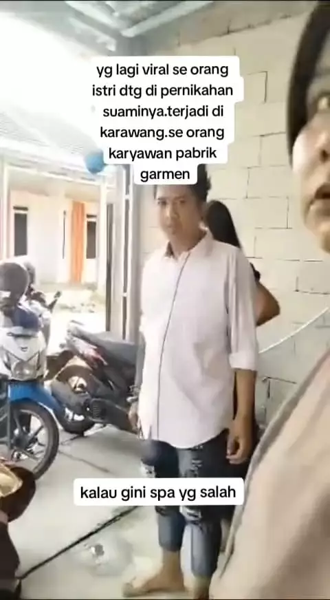 Kisah wanita pergok suami nikah lagi © TikTok