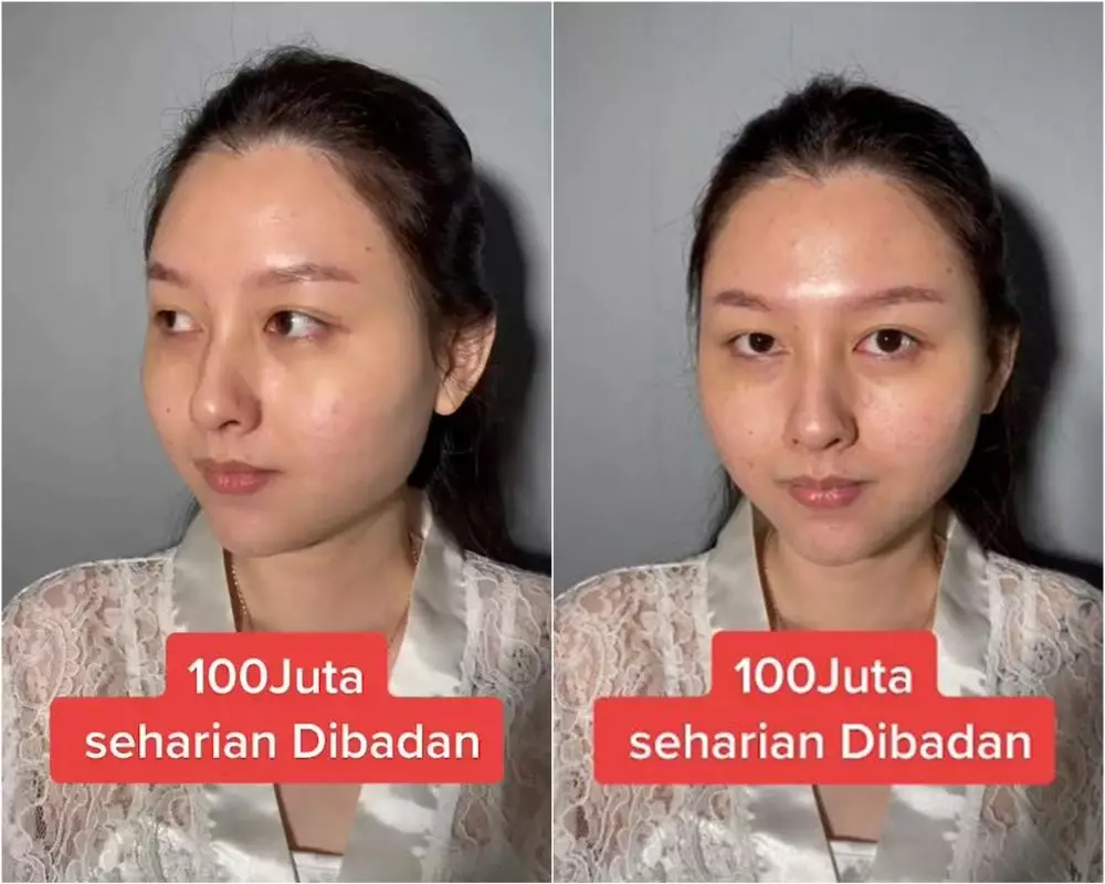 potret makeup pengantin harga Rp 40 jt © TikTok