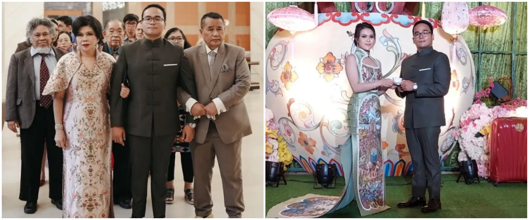 9 Momen mewahnya lamaran anak Hotman Paris Hutapea, gepokan uang angpao sanjitnya bikin melongo