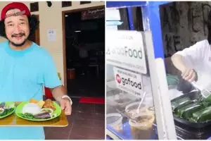Tinggalkan kemewahan dari dunia hiburan, 7 seleb ini pilih banting stir jadi pedagang makanan