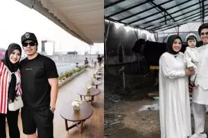 9 Momen perayaan ulang tahun Aurel Hermansyah ke-25, dapat kejutan di warung pecel lele