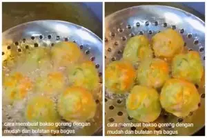 Bukan pakai sendok, aksi kreatif warganet mencetak bakso ini lebih cepat dan tak bikin tangan kotor