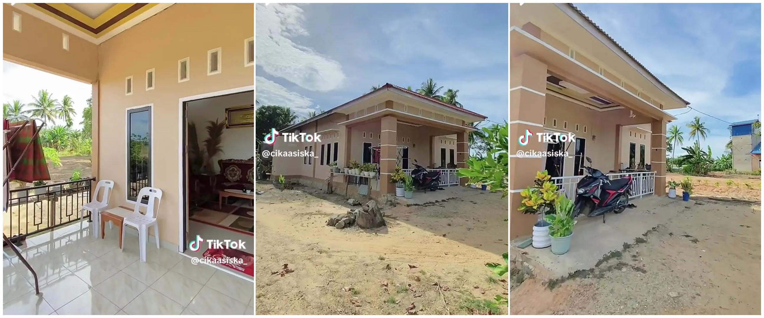 Lapang nggak banyak sekat, 9 potret rumah dibangun di tanah gersang ini idaman warganet banget