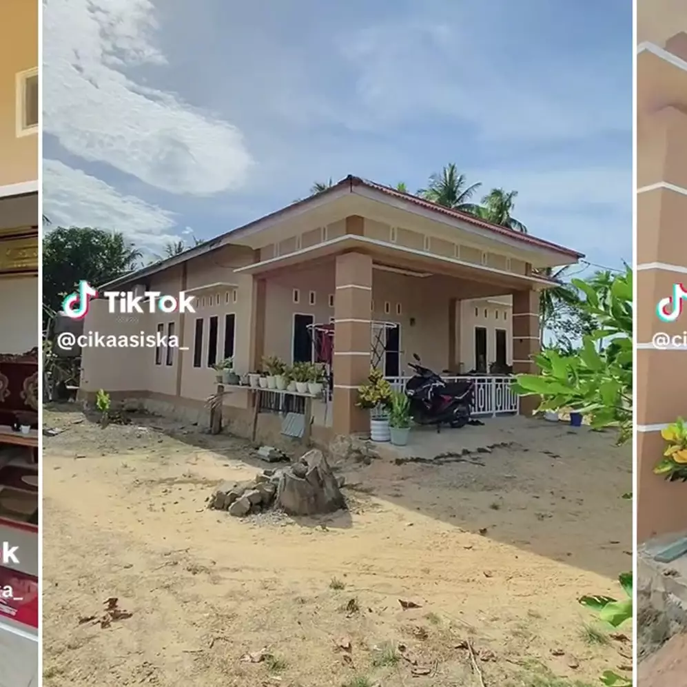 Lapang nggak banyak sekat, 9 potret rumah dibangun di tanah gersang ini idaman warganet banget