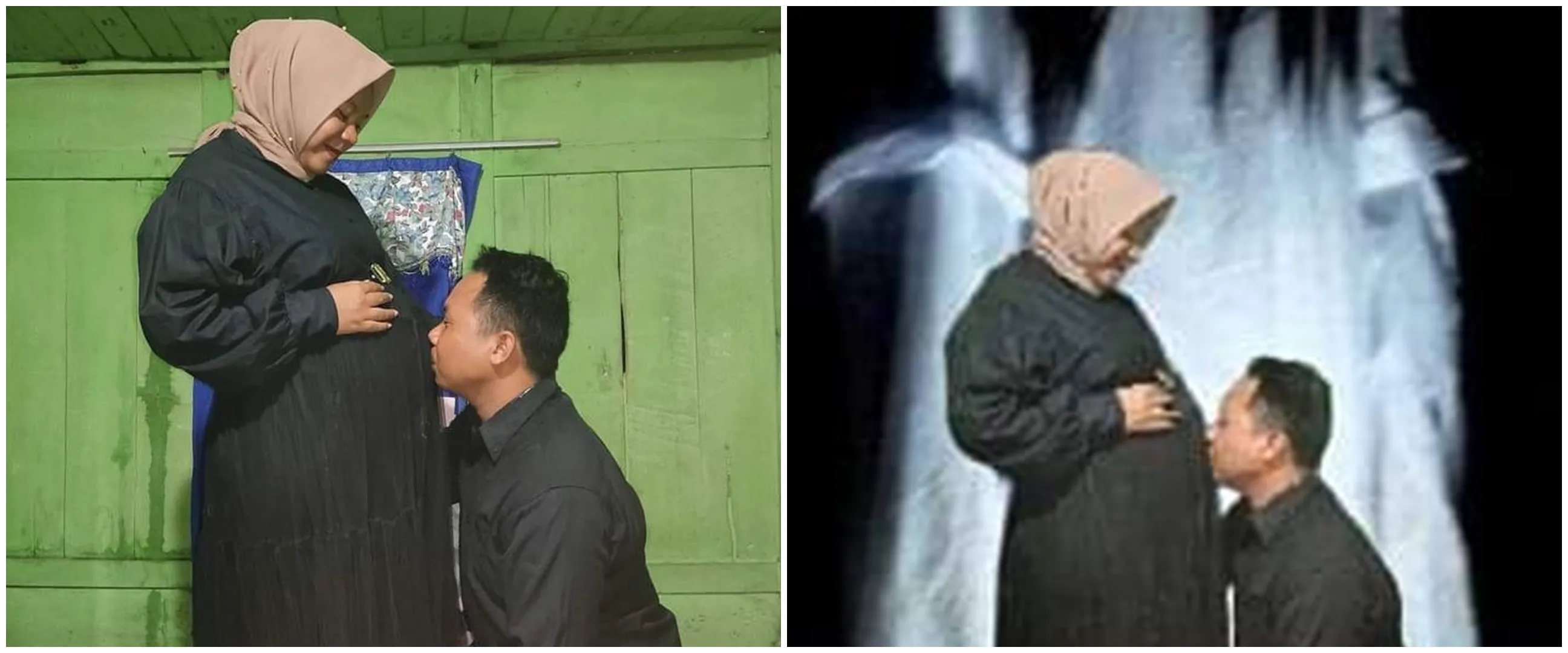 Pasangan ini minta warganet edit foto maternitynya, 11 hasilnya bikin ngelus dada