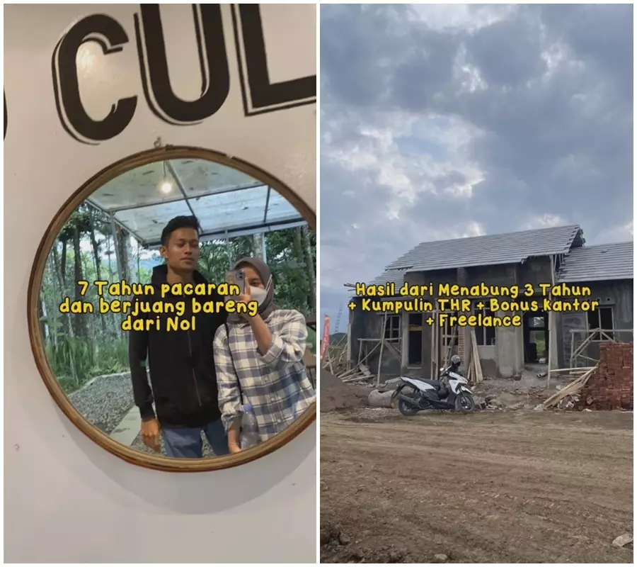 bangun rumah masih pacaran © TikTok/@dhiniwwww bangun rumah masih pacaran © TikTok/@dhiniwwww
