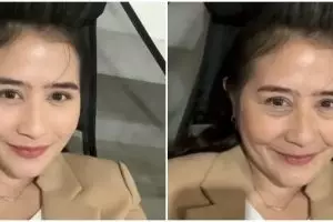 Potret 9 seleb ikuti tren filter Aged di TikTok, paras Syifa Hadju saat tua disebut mirip Luna Maya