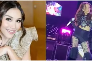Nyanyi dangdut style Korea, 9 penampilan Ayu Ting Ting manggung ini disebut mirip Jennie BLACKPINK