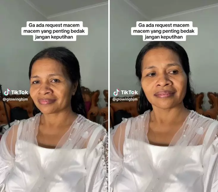 makeup wanita kulit gelap © TikTok