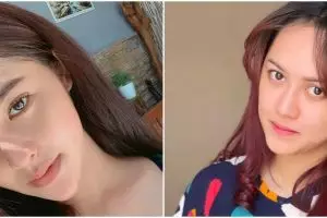 Buat Denny Caknan terpana, 9 potret Happy Asmara vs Bella Bonita tanpa makeup ini cantiknya tak pudar