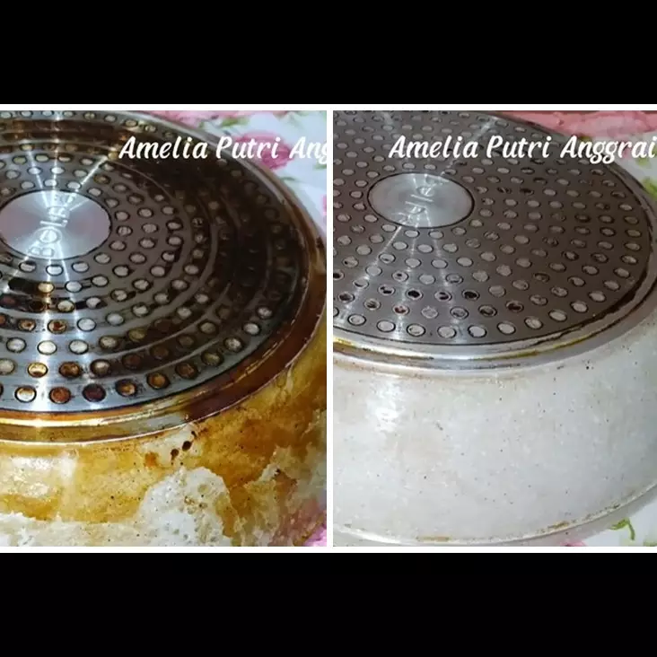 Tanpa bikin tergores, ini cara bersihkan noda gosong membandel di bagian luar panci keramik