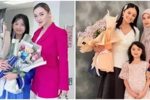 Kedekatannya bikin adem, ini potret kebersamaan 9 seleb dengan istri dari mantan suaminya