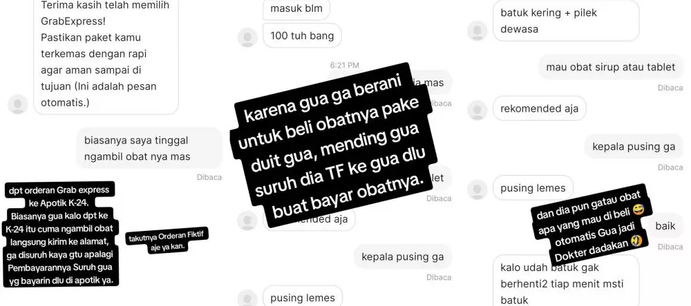 chat lucu driver ojol dengan pelanggannya TikTok chat lucu driver ojol dengan pelanggannya TikTok