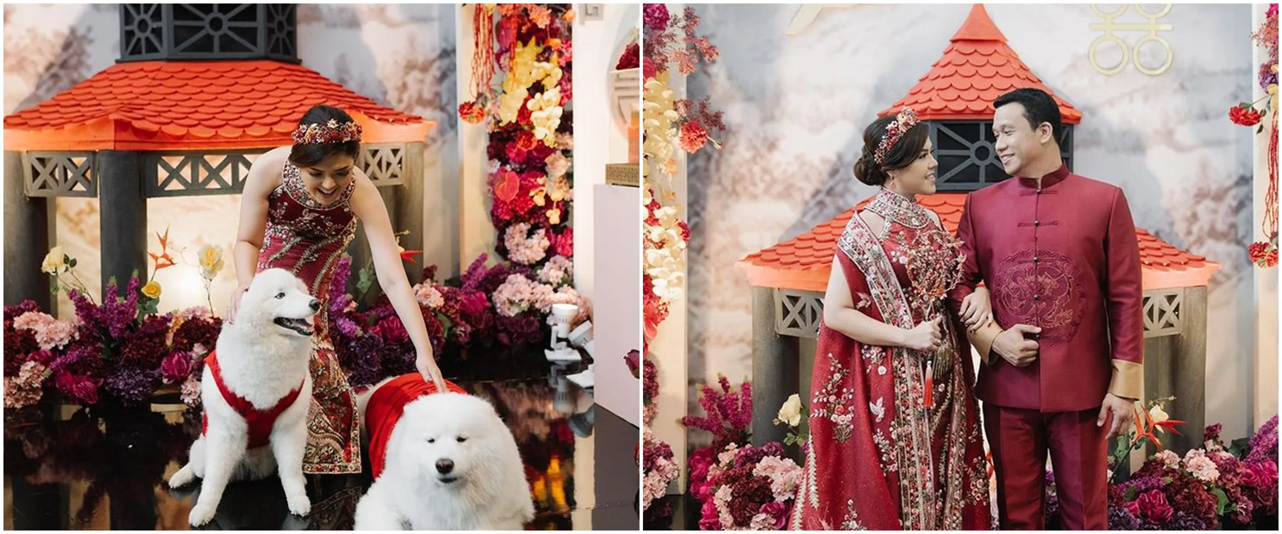 Tina Toon ternyata sudah menikah diam-diam dengan kekasih, intip 9 potret intimate wedding-nya