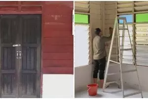 Rumah kampung dari kayu di-makeover jadi estetik pol, ini 10 potret huniannya yang terlihat tak udik