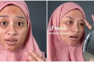 Bikin makeup transisi, potret wajah cewek ini malah disebut mirip istri sutradara terkenal