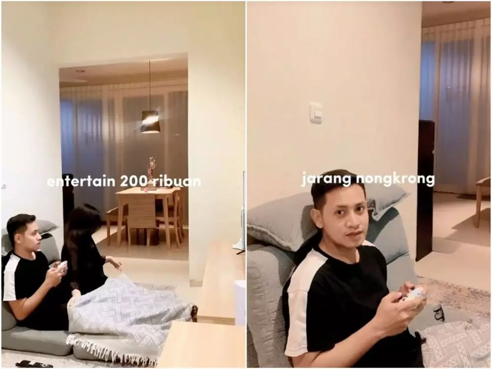 wanita keluarga bujet Rp 1 juta per bulan © TikTok