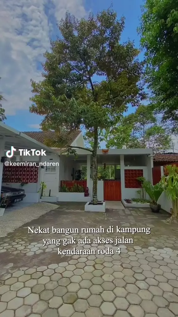 rumah jalan 1 miliar © TikTok