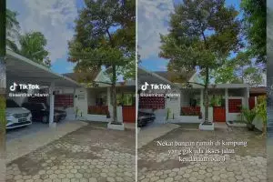 Bangun tempat tinggal di kampung, wanita ini nekat bikin jalan Rp 1 miliar untuk akses menuju rumah