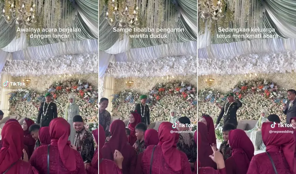 prank pengantin © TikTok