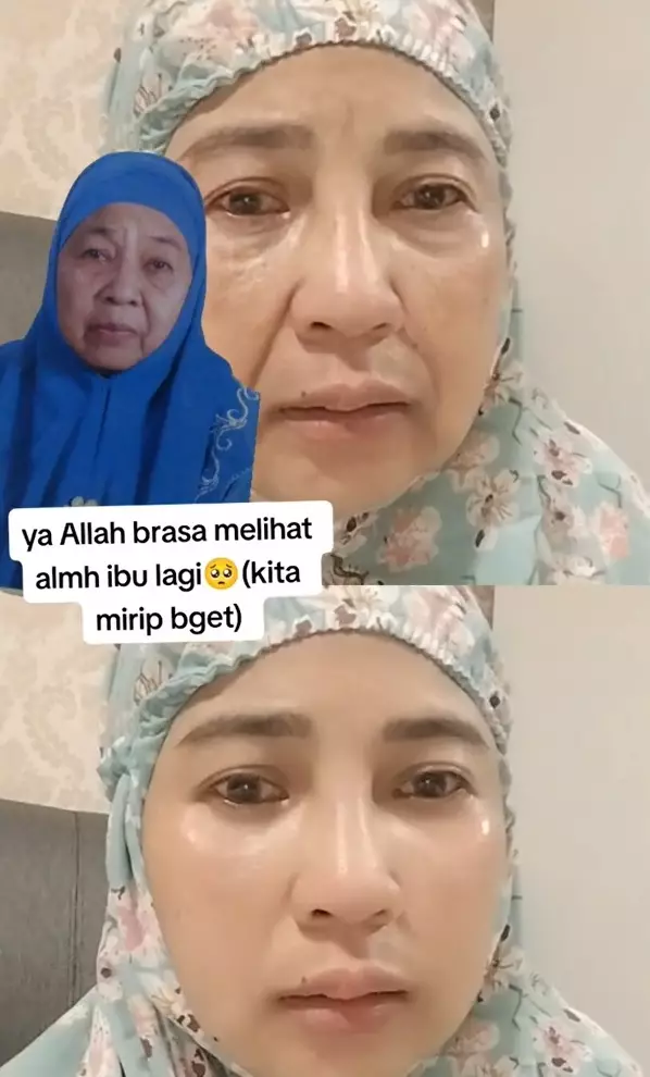 momen wanita coba filter Aged TikTok endingnya malah bikin haru © berbagai sumber momen wanita coba filter Aged TikTok endingnya malah bikin haru © berbagai sumber