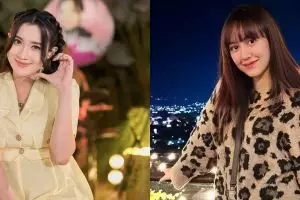 Potret manglingi 9 pedangdut tampil beda pakai hijab, Happy Asmara anggun saat ikut pengajian