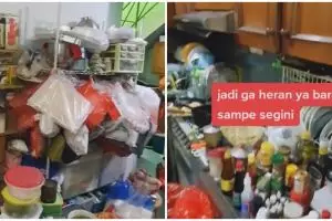 Makeover dapur mama hobi nimbun barang, 11 potret hasil akhirnya jadi lebih lapang dan bersih