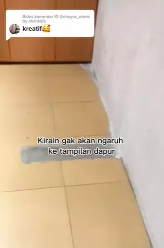 Makeover dapur berantakan ukuran 3x3 meter jadi estetik © 2023 brilio.net