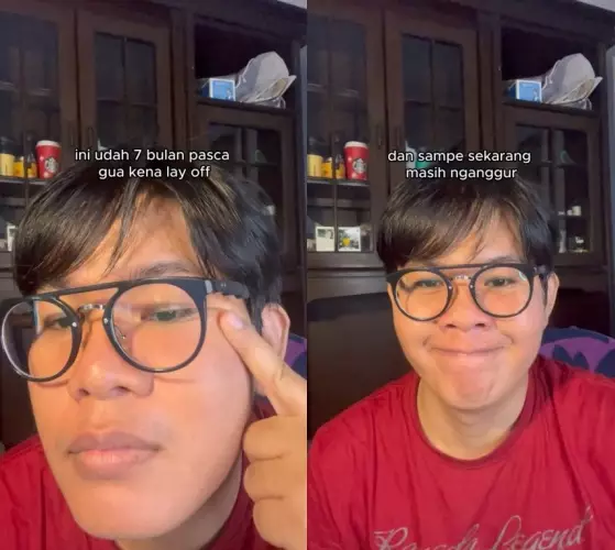 Frugal living jalur kena PHK © TikTok Frugal living jalur kena PHK © TikTok