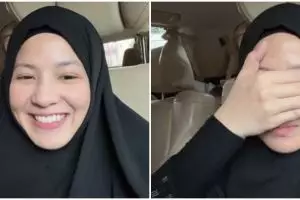 Natasha Rizki ikut tren viral filter Aged di TikTok, netizen syok lihat paras tuanya mirip Desta