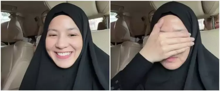Natasha Rizki ikut tren viral filter Aged di TikTok, netizen syok lihat paras tuanya mirip Desta